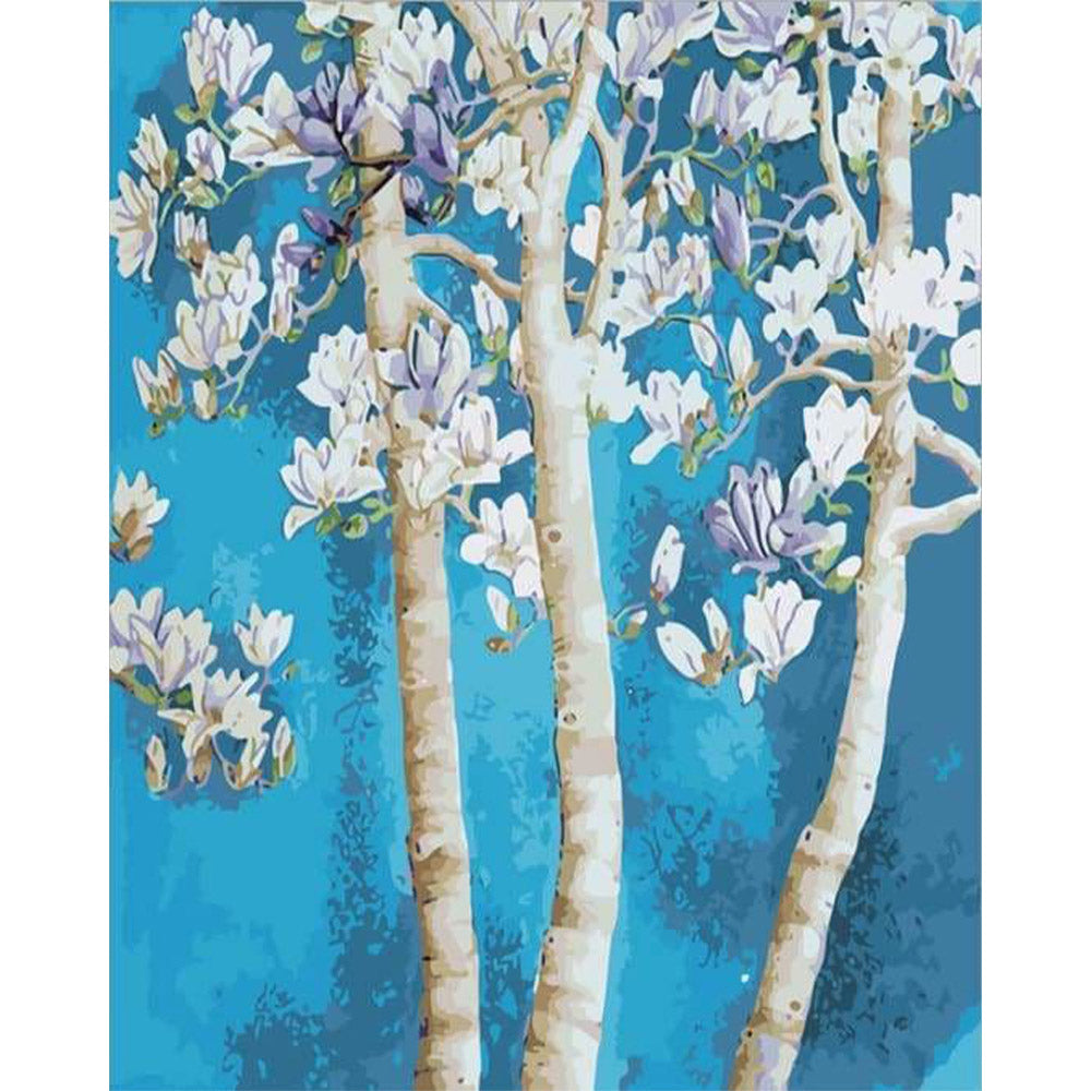 paint by numbers | Indo flowers | flowers intermediate | FiguredArt