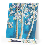 paint by numbers | Indo flowers | flowers intermediate | FiguredArt