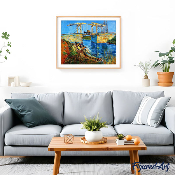 paint by numbers | Crossing Bridge | advanced landscapes | FiguredArt