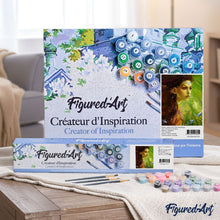 Load image into Gallery viewer, paint by numbers | Beauty Woman and Fishes | advanced animals fish portrait | FiguredArt