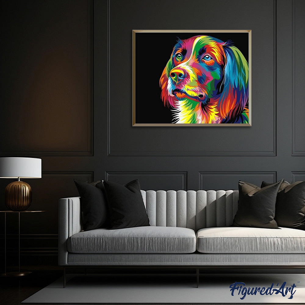 Dog Pop Art Portrait