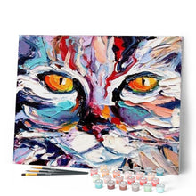 Load image into Gallery viewer, paint by numbers | Painted Cat | advanced animals cats | FiguredArt