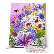 Load image into Gallery viewer, paint by numbers | Insects and Flowers | advanced flowers | FiguredArt