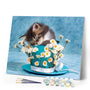 paint by numbers | Flowerpot Cat | advanced animals cats | FiguredArt