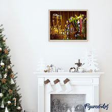 Load image into Gallery viewer, paint by numbers | End of the year | christmas intermediate romance | FiguredArt