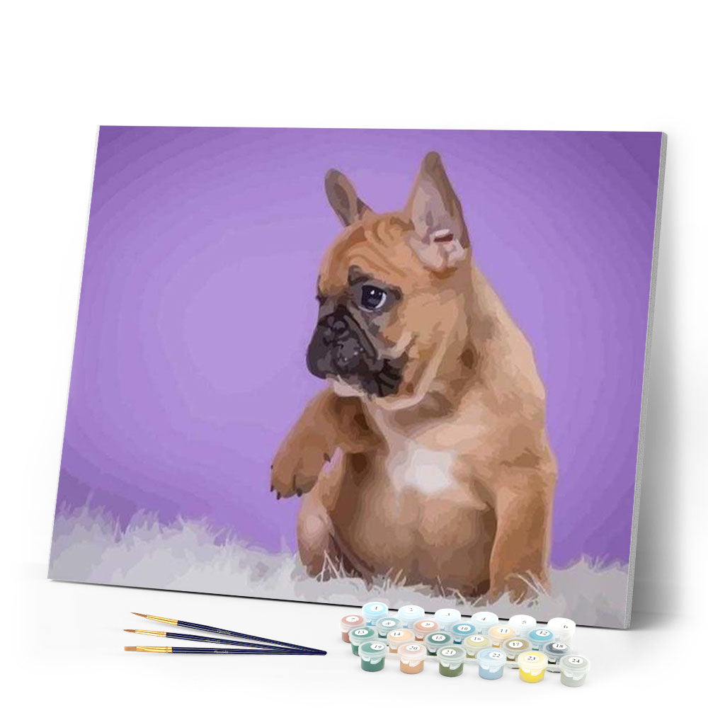 paint by numbers | Puppy | animals dogs easy | FiguredArt