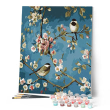 Load image into Gallery viewer, paint by numbers | Flowers and Birds | animals birds easy flowers | FiguredArt