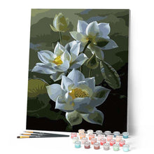 Load image into Gallery viewer, paint by numbers | Lotus Blooming | easy flowers | FiguredArt