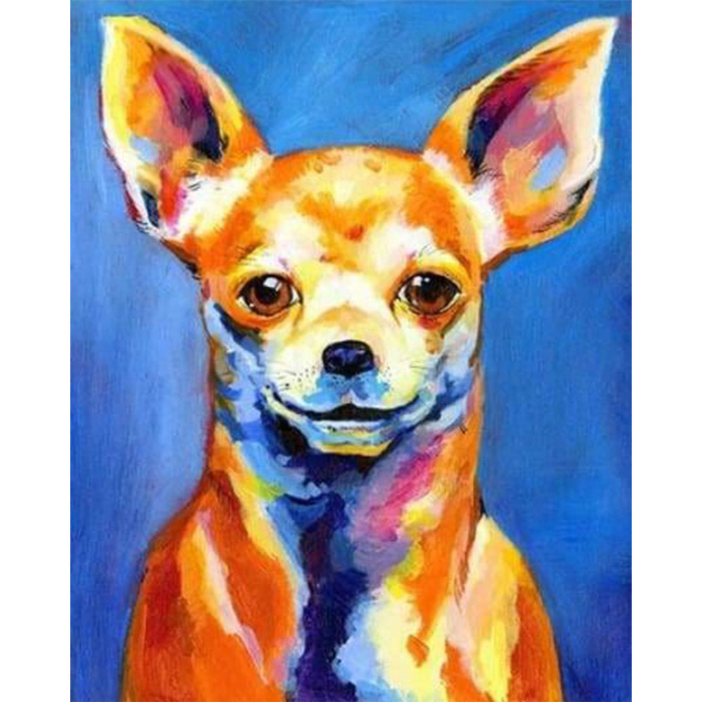 paint by numbers | Smart Dog | advanced animals dogs | FiguredArt