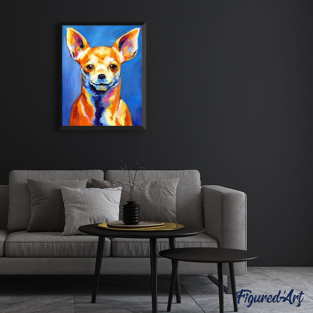 paint by numbers | Smart Dog | advanced animals dogs | FiguredArt