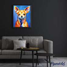 Load image into Gallery viewer, paint by numbers | Smart Dog | advanced animals dogs | FiguredArt