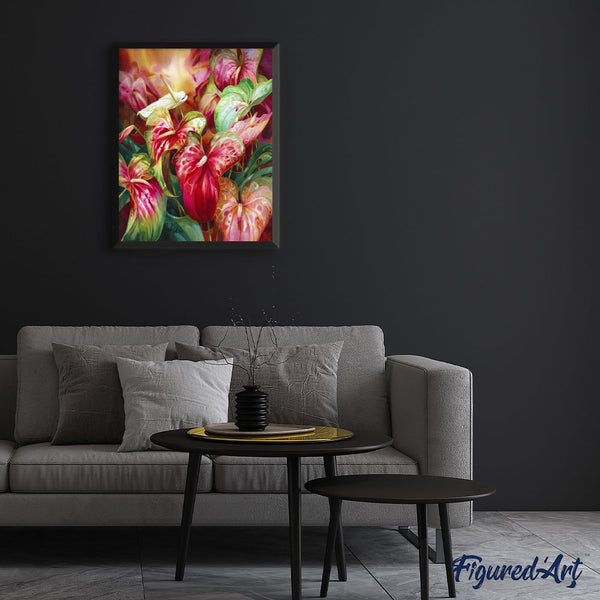 paint by numbers | Multi Flowers | advanced flowers | FiguredArt