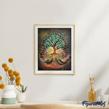 Load image into Gallery viewer, paint by numbers | Tree of Life | advanced trees | FiguredArt