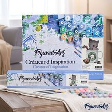 Load image into Gallery viewer, paint by numbers | Cat Bucks | animals beginners cats easy kitchen | FiguredArt