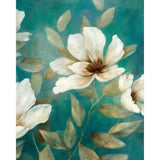 paint by numbers | White Flower 1 | advanced flowers | FiguredArt