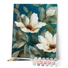 Load image into Gallery viewer, paint by numbers | White Flower 2 | advanced flowers | FiguredArt