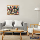 paint by numbers | Paris Florist | cities intermediate vintage | FiguredArt