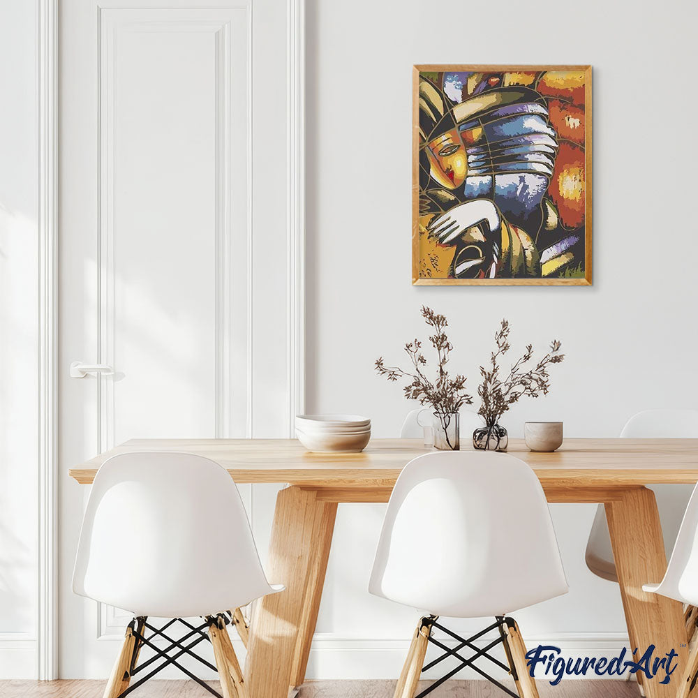 paint by numbers | Shy | famous paintings intermediate romance | FiguredArt