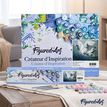 Load image into Gallery viewer, paint by numbers | Beautiful Cranes | animals birds cranes easy | FiguredArt