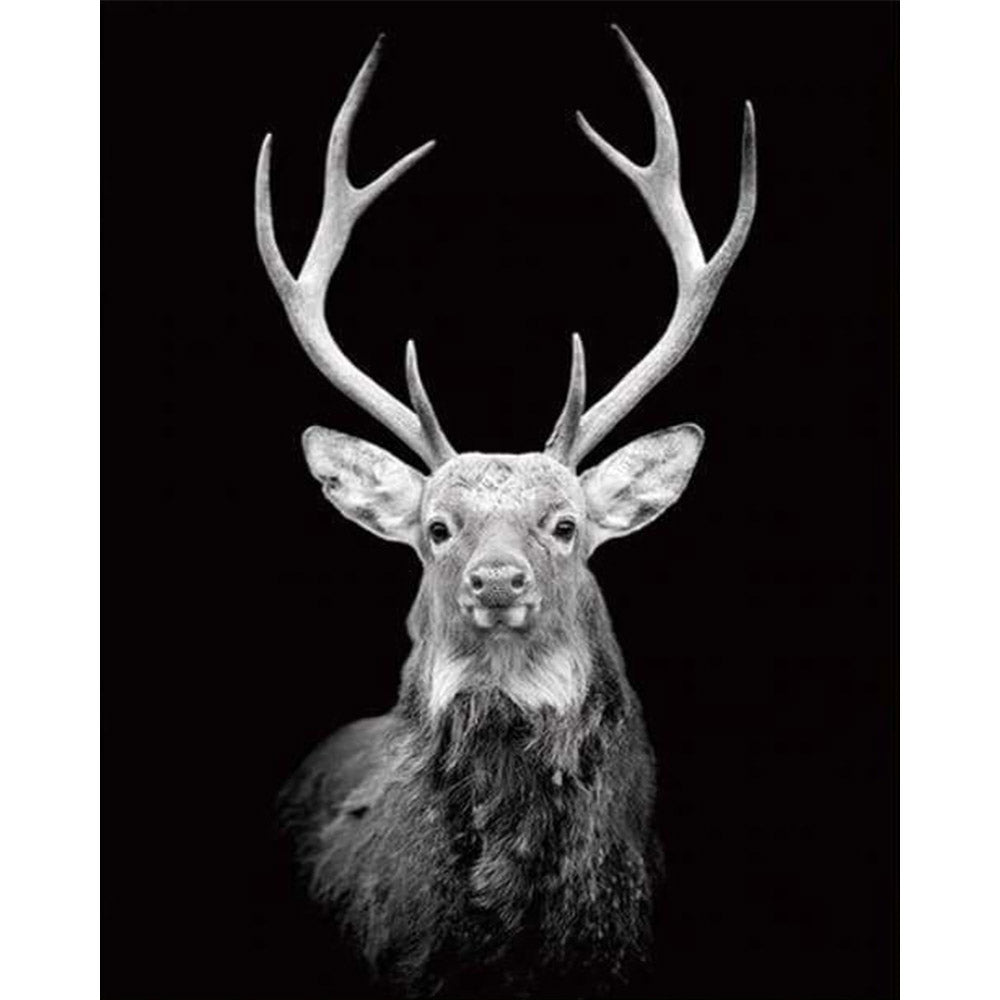 paint by numbers | Deer Retro | advanced animals deer | FiguredArt