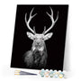 paint by numbers | Deer Retro | advanced animals deer | FiguredArt