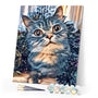 paint by numbers | Cat in Style | animals cats intermediate | FiguredArt