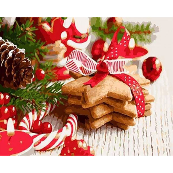 paint by numbers | Christmas cookies | christmas intermediate kitchen | FiguredArt