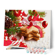 Load image into Gallery viewer, paint by numbers | Christmas cookies | christmas intermediate kitchen | FiguredArt