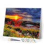 paint by numbers | Sunset near the Coast | advanced landscapes | FiguredArt