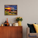 paint by numbers | Sunset near the Coast | advanced landscapes | FiguredArt