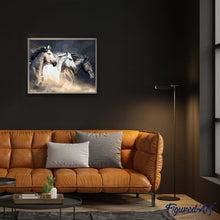 Load image into Gallery viewer, paint by numbers | Three Horses | animals easy horses | FiguredArt
