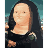 paint by numbers | Mona Lisa | easy portrait | FiguredArt