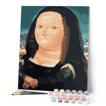 Load image into Gallery viewer, paint by numbers | Mona Lisa | easy portrait | FiguredArt