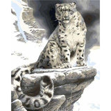 paint by numbers | Leopard in the Mountain | animals intermediate leopards | FiguredArt