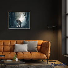 Load image into Gallery viewer, paint by numbers | Elephant in the Dark Forest | animals easy elephants | FiguredArt