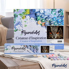 Load image into Gallery viewer, paint by numbers | Eagle Eyes | advanced animals birds eagles | FiguredArt
