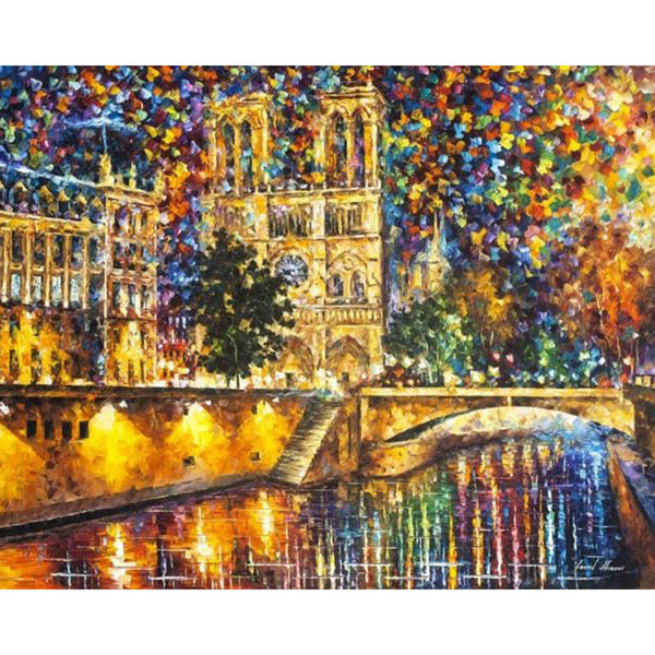 paint by numbers | Notre Dame in Paris | advanced cities | FiguredArt