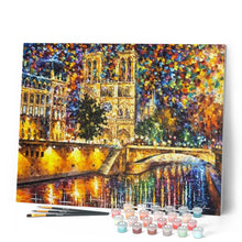 Load image into Gallery viewer, paint by numbers | Notre Dame in Paris | advanced cities | FiguredArt