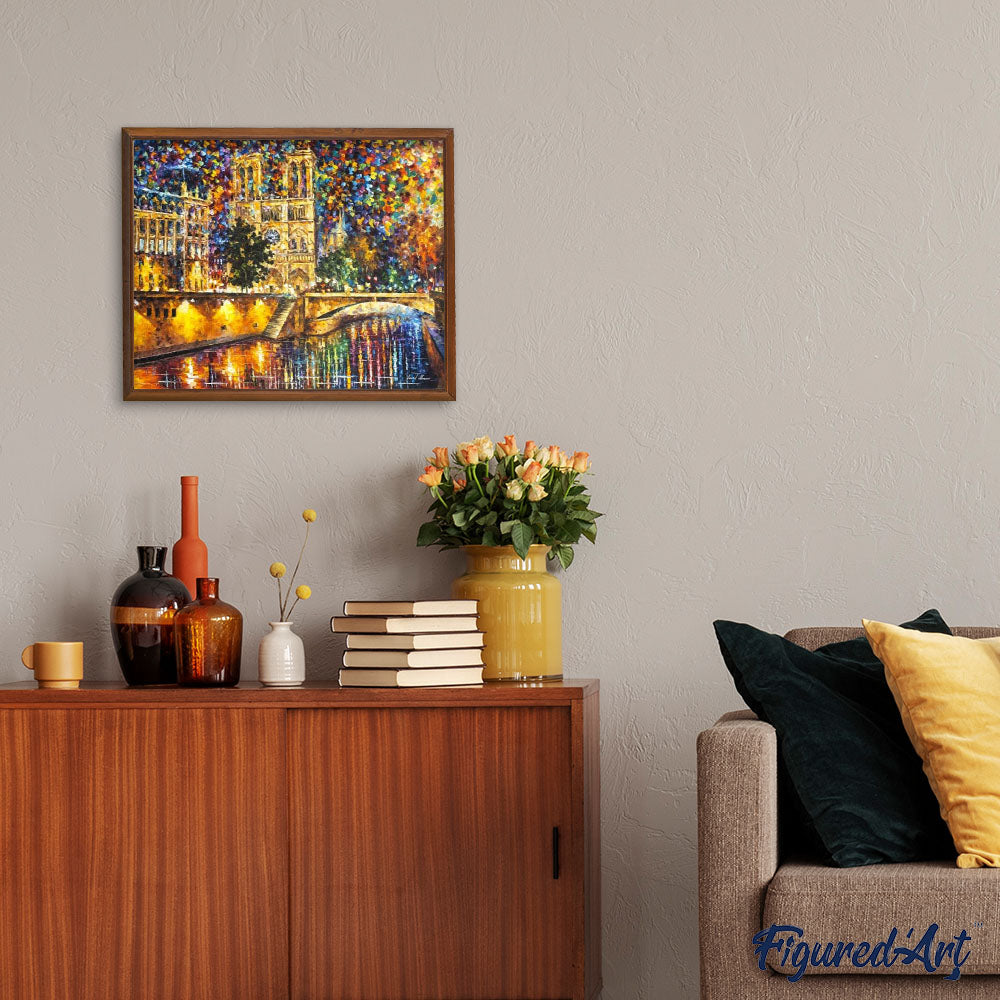paint by numbers | Notre Dame in Paris | advanced cities | FiguredArt