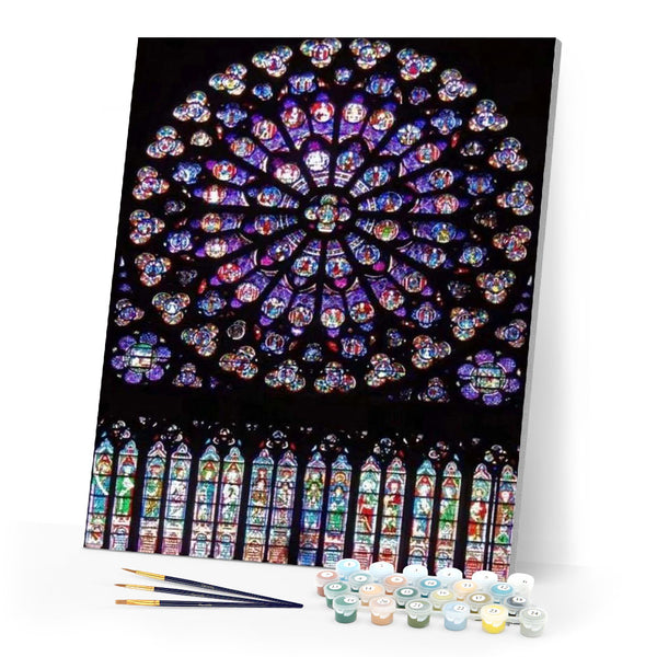 paint by numbers | Cathedral | advanced cities | FiguredArt