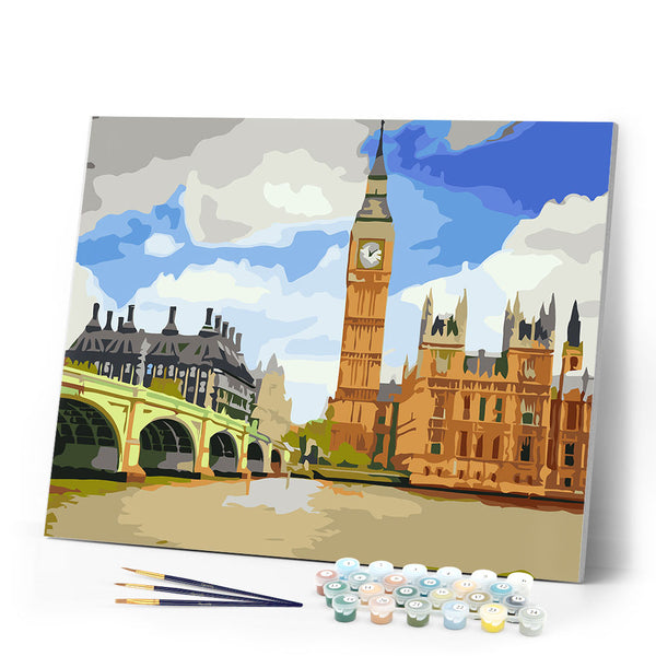 paint by numbers | Big Ben | advanced cities | FiguredArt