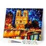 paint by numbers | Notre Dame by Night | advanced cities | FiguredArt