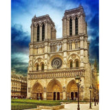 paint by numbers | Majestuous Notre Dame | advanced cities | FiguredArt