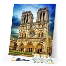 Load image into Gallery viewer, paint by numbers | Majestuous Notre Dame | advanced cities | FiguredArt