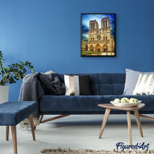 Load image into Gallery viewer, paint by numbers | Majestuous Notre Dame | advanced cities | FiguredArt