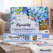 Load image into Gallery viewer, paint by numbers | Majestuous Notre Dame | advanced cities | FiguredArt
