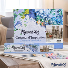 Load image into Gallery viewer, paint by numbers | Notre Dame Retro | cities intermediate | FiguredArt
