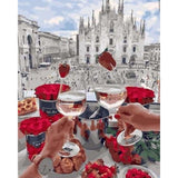 paint by numbers | Cheers | cities intermediate romance | FiguredArt