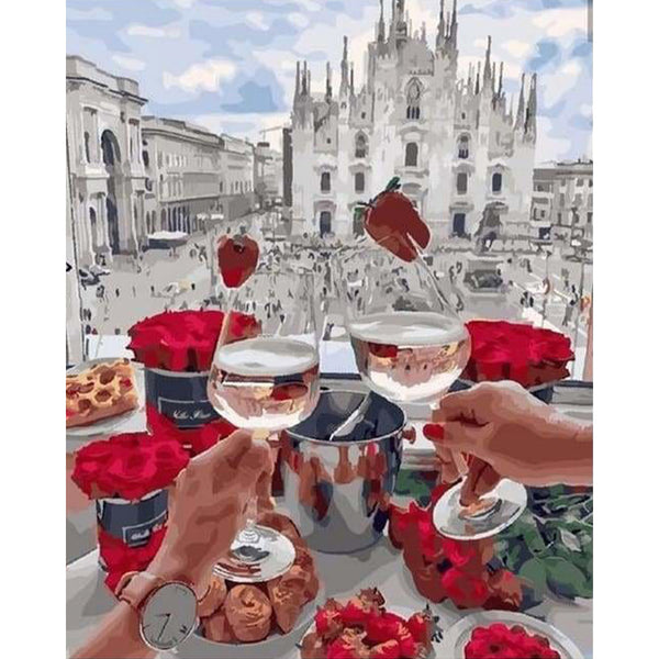paint by numbers | Cheers | cities intermediate romance | FiguredArt