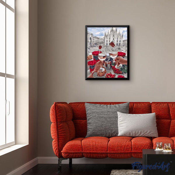 paint by numbers | Cheers | cities intermediate romance | FiguredArt